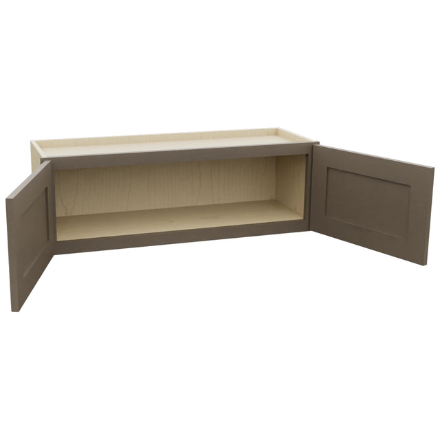 Fabuwood Galaxy Mocha W3612 Wall Standard Cabinet, Open View