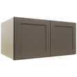 Fabuwood Galaxy Mocha W361824 Wall Deep Cabinet, Front View