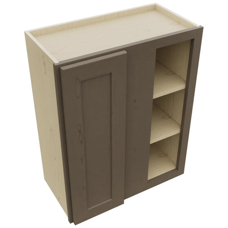 Fabuwood Galaxy Mocha WBC2430 Wall Corner Blind Cabinet, Top View