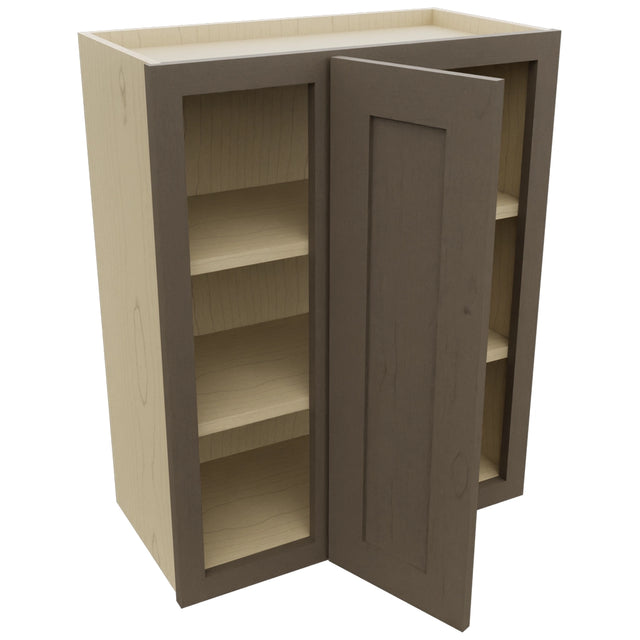 Fabuwood Galaxy Mocha WBC2430 Wall Corner Blind Cabinet, Open View