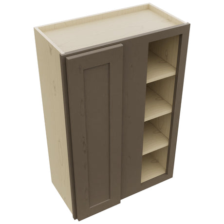Fabuwood Galaxy Mocha WBC2436 Wall Corner Blind Cabinet, Top View