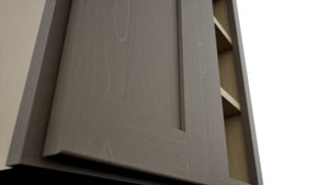 Fabuwood Galaxy Mocha WBC2436 Wall Corner Blind Cabinet, Detail View