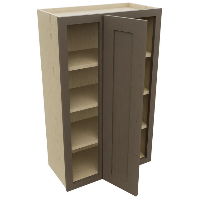 Fabuwood Galaxy Mocha WBC2439 Wall Corner Blind Cabinet, Open View