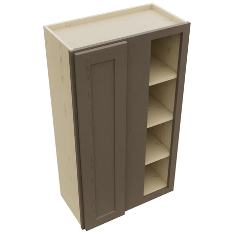 Fabuwood Galaxy Mocha WBC2442 Wall Corner Blind Cabinet, Top View