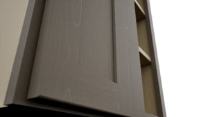 Fabuwood Galaxy Mocha WBC2442 Wall Corner Blind Cabinet, Detail View