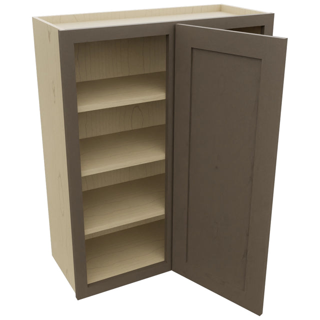 Fabuwood Galaxy Mocha WBC3036 Wall Corner Blind Cabinet, Open View