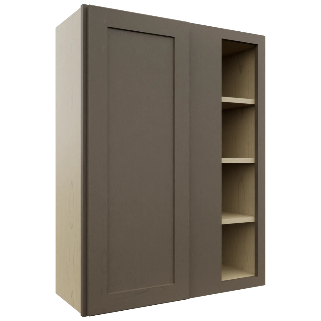 Fabuwood Galaxy Mocha WBC3039 Wall Corner Blind Cabinet, Front View