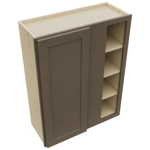 Fabuwood Galaxy Mocha WBC3039 Wall Corner Blind Cabinet, Top View