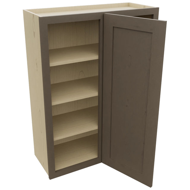 Fabuwood Galaxy Mocha WBC3039 Wall Corner Blind Cabinet, Open View