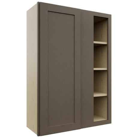 Fabuwood Galaxy Mocha WBC3042 Wall Corner Blind Cabinet, Front View