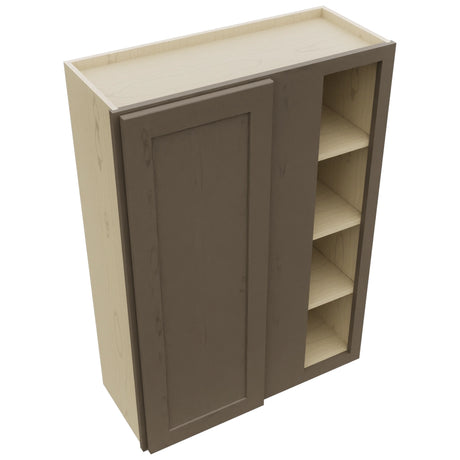 Fabuwood Galaxy Mocha WBC3042 Wall Corner Blind Cabinet, Top View