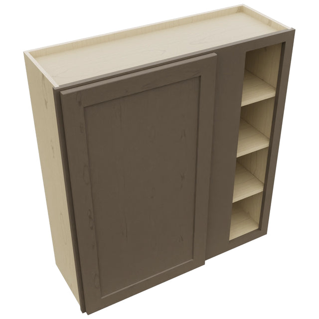 Fabuwood Galaxy Mocha WBC3639 Wall Corner Blind Cabinet, Top View