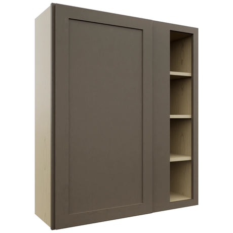 Fabuwood Galaxy Mocha WBC3642 Wall Corner Blind Cabinet, Front View