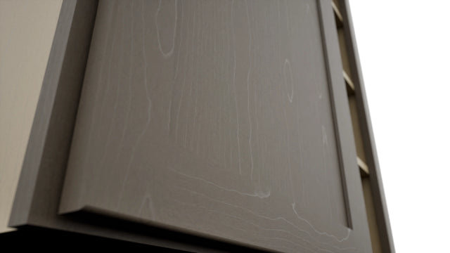 Fabuwood Galaxy Mocha WBC3642 Wall Corner Blind Cabinet, Detail View