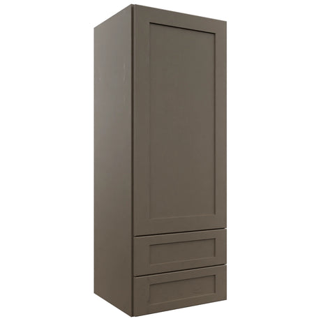 Fabuwood Galaxy Mocha WD1848 Wall Drawer Cabinet, Front View