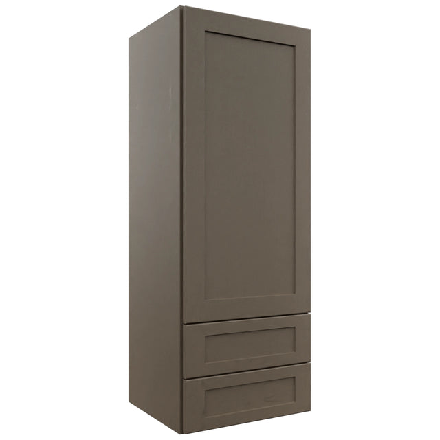 Fabuwood Galaxy Mocha WD1848 Wall Drawer Cabinet, Front View