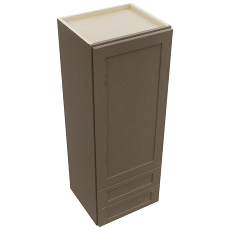 Fabuwood Galaxy Mocha WD1848 Wall Drawer Cabinet, Top View