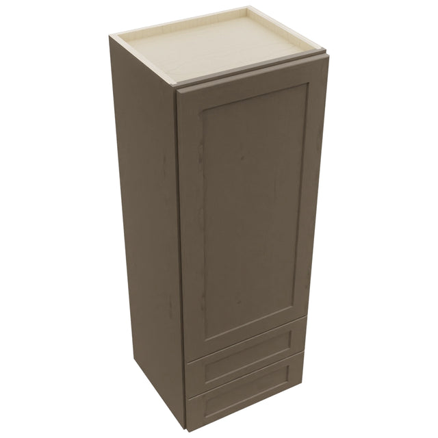 Fabuwood Galaxy Mocha WD1848 Wall Drawer Cabinet, Top View
