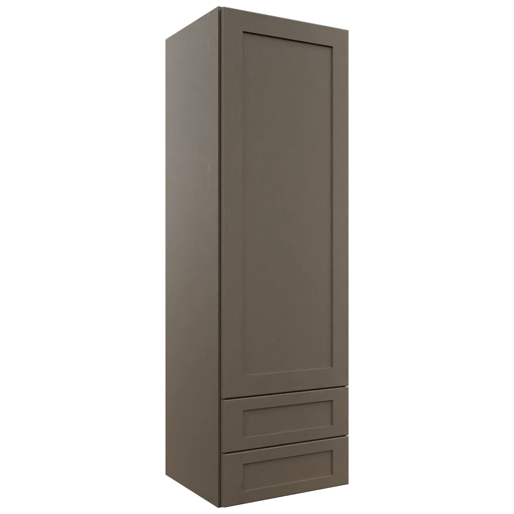 Fabuwood Galaxy Mocha WD1857 Wall Drawer Cabinet, Front View