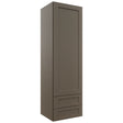 Fabuwood Galaxy Mocha WD1860 Wall Drawer Cabinet, Front View
