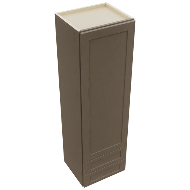 Fabuwood Galaxy Mocha WD1860 Wall Drawer Cabinet, Top View