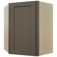 Fabuwood Galaxy Mocha WDC2430 Wall Corner Diagonal Cabinet, Front View