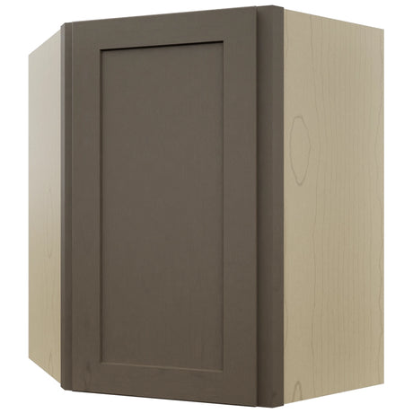 Fabuwood Galaxy Mocha WDC2430 Wall Corner Diagonal Cabinet, Front View