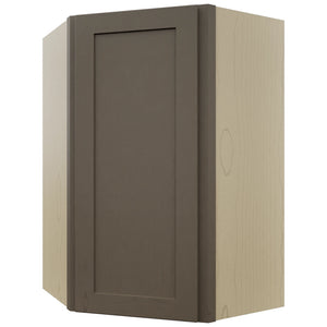 Fabuwood Galaxy Mocha WDC2436 Wall Corner Diagonal Cabinet, Front View