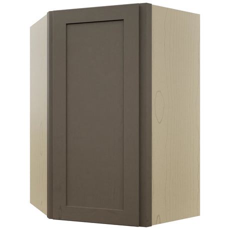 Fabuwood Galaxy Mocha WDC2436 Wall Corner Diagonal Cabinet, Front View