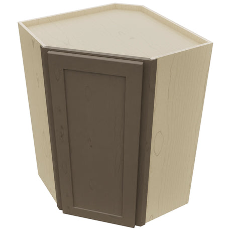 Fabuwood Galaxy Mocha WDC2436 Wall Corner Diagonal Cabinet, Top View