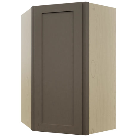 Fabuwood Galaxy Mocha WDC2439 Wall Corner Diagonal Cabinet, Front View