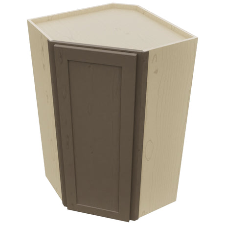 Fabuwood Galaxy Mocha WDC2442 Wall Corner Diagonal Cabinet, Top View