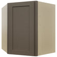 Fabuwood Galaxy Mocha WDC2730 Wall Corner Diagonal Cabinet, Front View