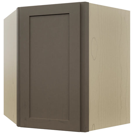 Fabuwood Galaxy Mocha WDC2730 Wall Corner Diagonal Cabinet, Front View