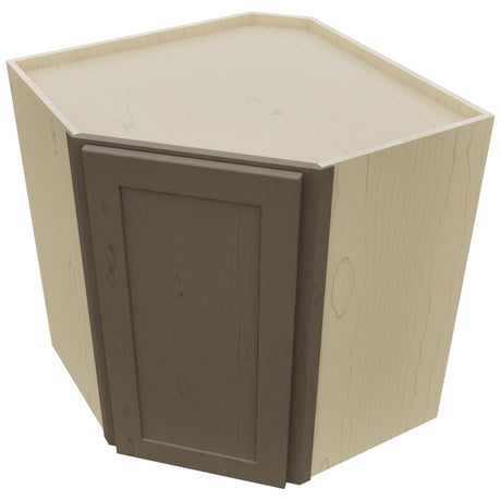 Fabuwood Galaxy Mocha WDC2730 Wall Corner Diagonal Cabinet, Top View