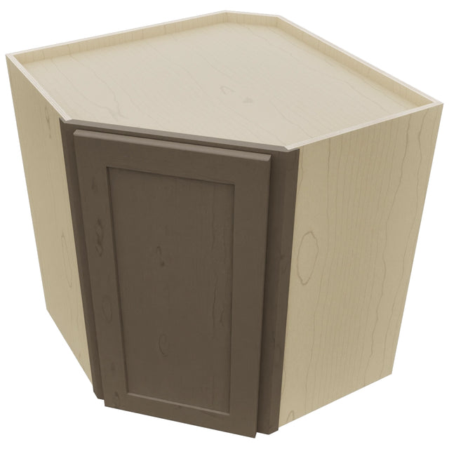 Fabuwood Galaxy Mocha WDC2730 Wall Corner Diagonal Cabinet, Top View