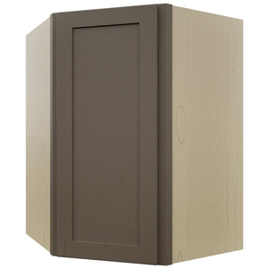 Fabuwood Galaxy Mocha WDC2736 Wall Corner Diagonal Cabinet, Front View