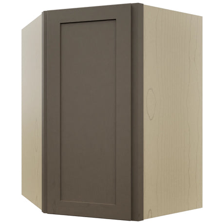 Fabuwood Galaxy Mocha WDC2736 Wall Corner Diagonal Cabinet, Front View