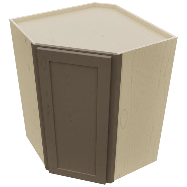 Fabuwood Galaxy Mocha WDC2736 Wall Corner Diagonal Cabinet, Top View