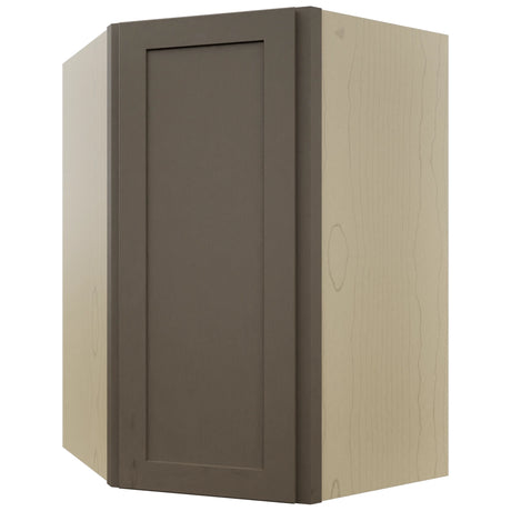 Fabuwood Galaxy Mocha WDC2739 Wall Corner Diagonal Cabinet, Front View