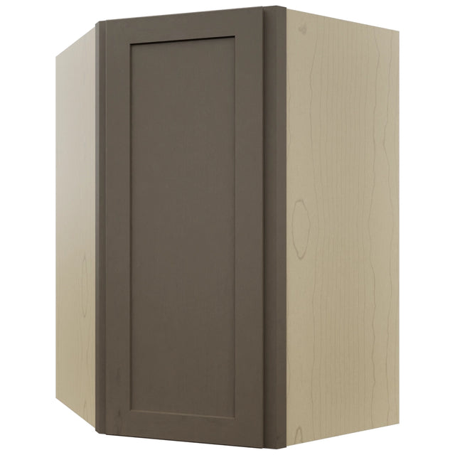 Fabuwood Galaxy Mocha WDC2739 Wall Corner Diagonal Cabinet, Front View