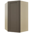 Fabuwood Galaxy Mocha WDC2742 Wall Corner Diagonal Cabinet, Front View