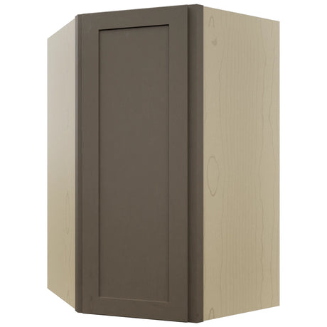 Fabuwood Galaxy Mocha WDC2742 Wall Corner Diagonal Cabinet, Front View