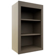 Fabuwood Galaxy Mocha WOS1830 Wall Open Shelf, Front View