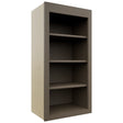 Fabuwood Galaxy Mocha WOS1836 Wall Open Shelf, Front View