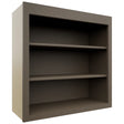 Fabuwood Galaxy Mocha WOS3030 Wall Open Shelf, Front View