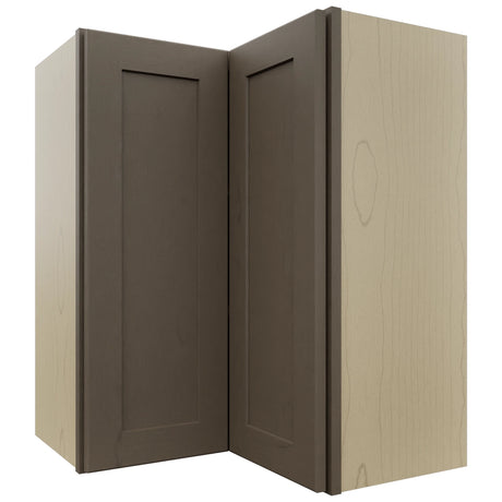 Fabuwood Galaxy Mocha WPC2430 Wall Corner Pie Cabinet, Front View