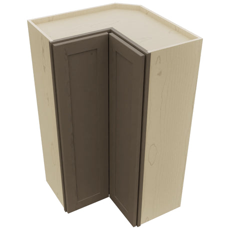Fabuwood Galaxy Mocha WPC2442 Wall Corner Pie Cabinet, Top View