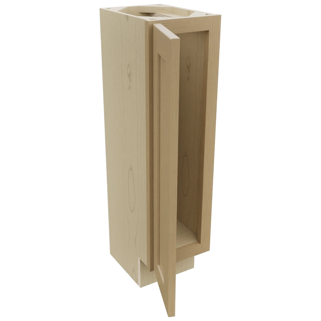 Fabuwood Galaxy Natural Oak B09FD-12D Base Full Door Cabinet, Open View