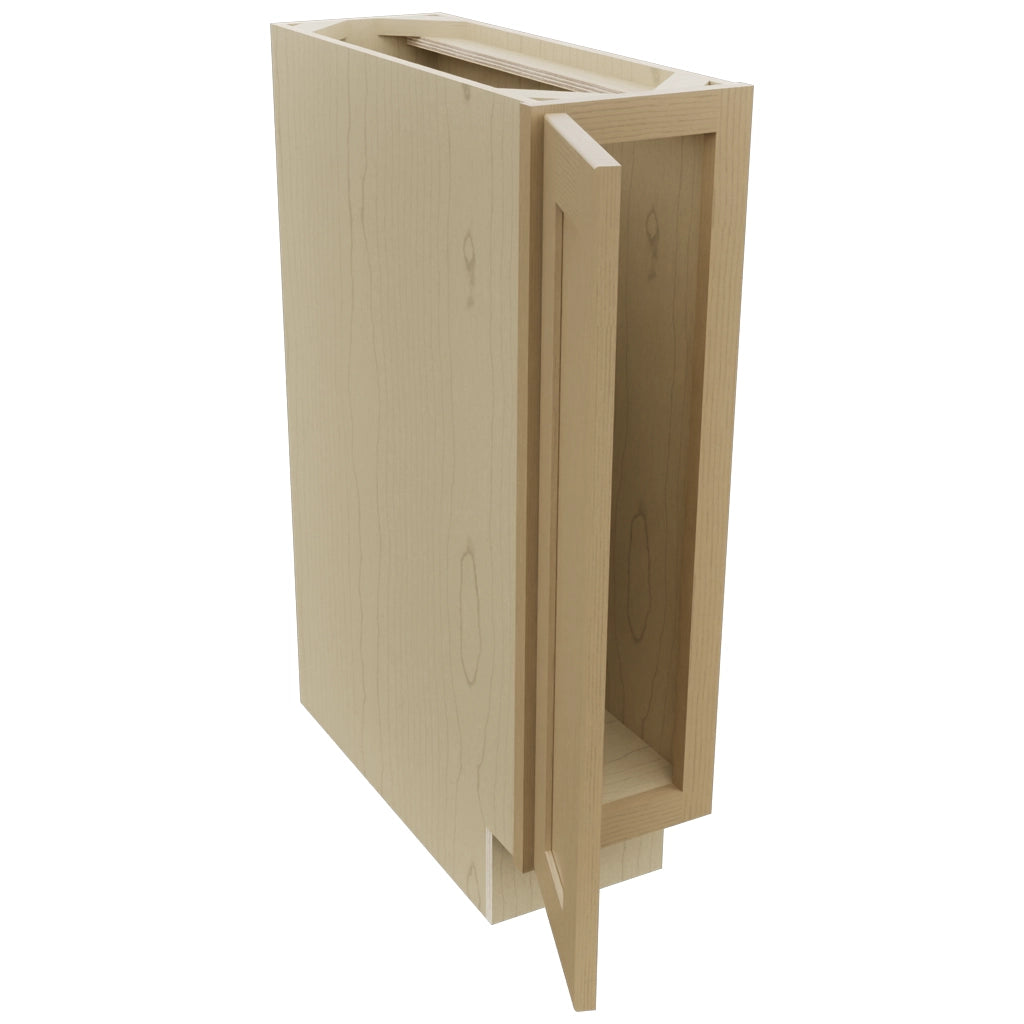Fabuwood Galaxy Natural Oak B09FD Base Full Door Cabinet, Open View